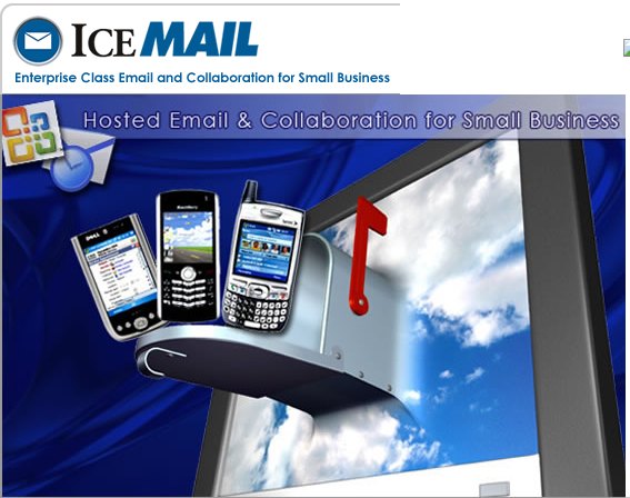 IceMail, hosted Microsoft Exchange email for small business