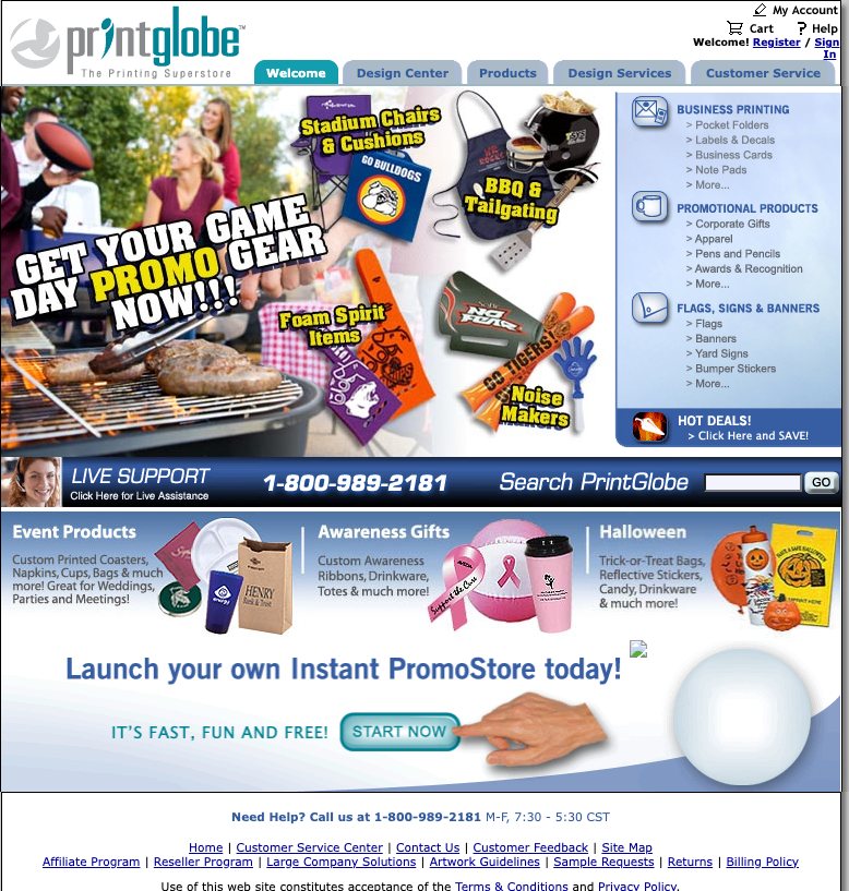 PrintGlobe, business printing and promotional products